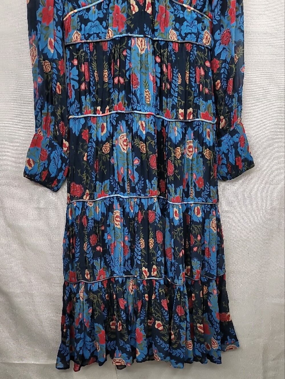 FARM Rio Arabesque Floral Gown Size Medium - Picture 6 of 16